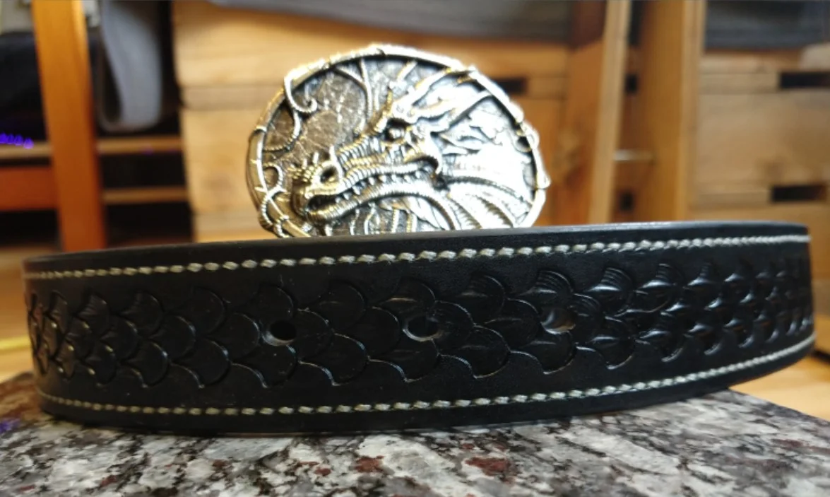 Gürtel von Muzic Leather Art