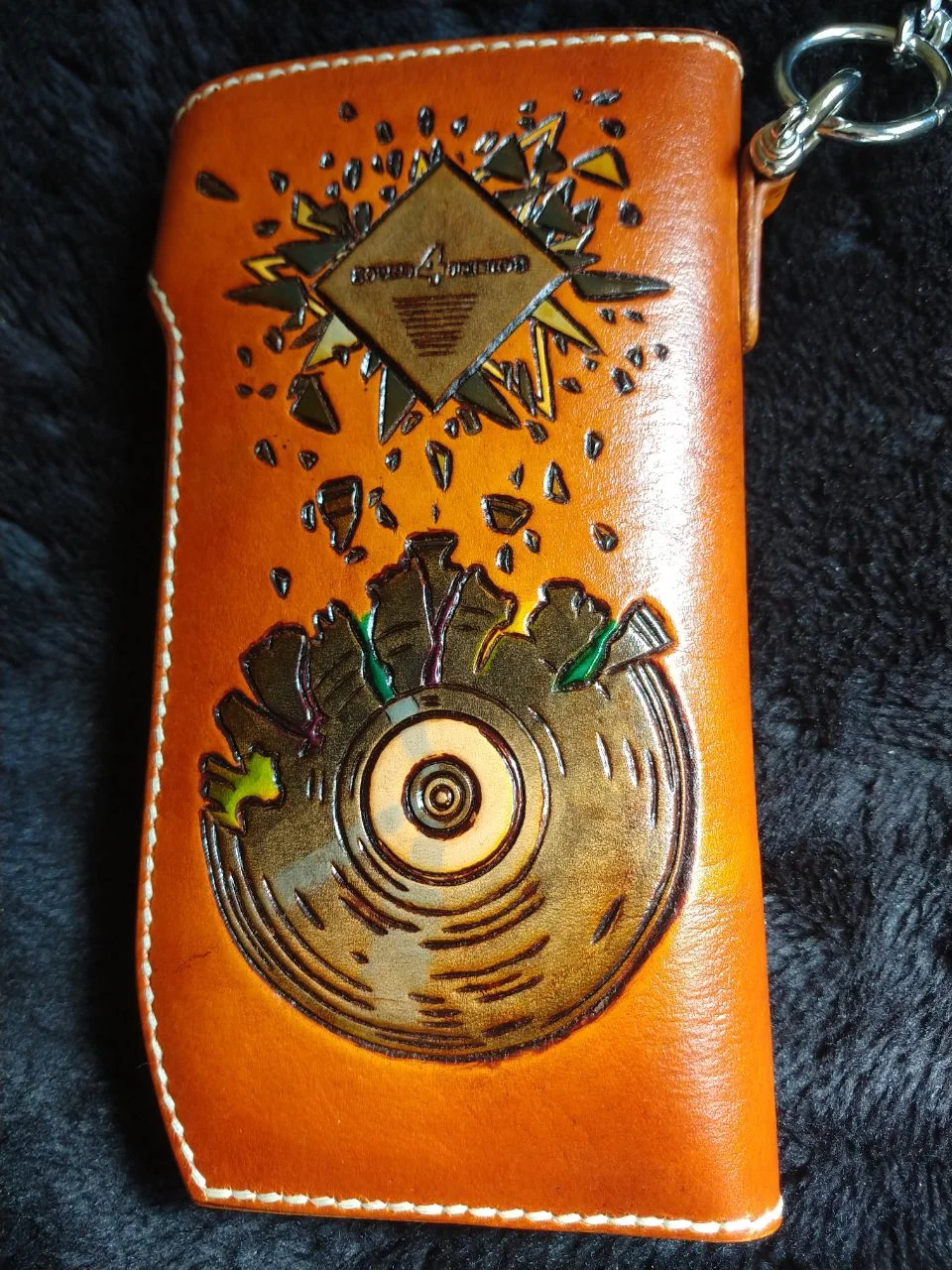 Geldbeutel von Muzic Leather Art