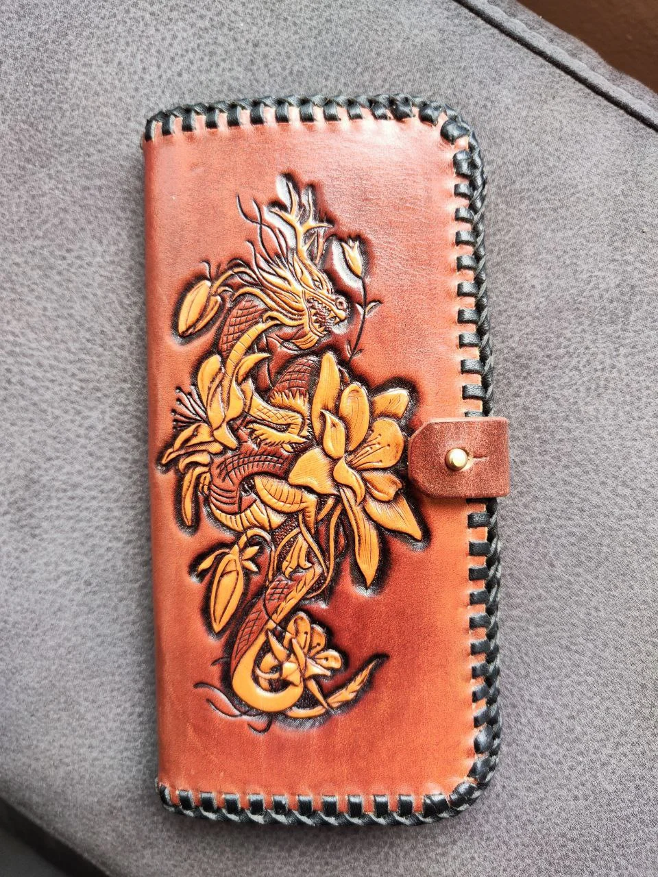 Handliches Etui von Muzic Leather Art